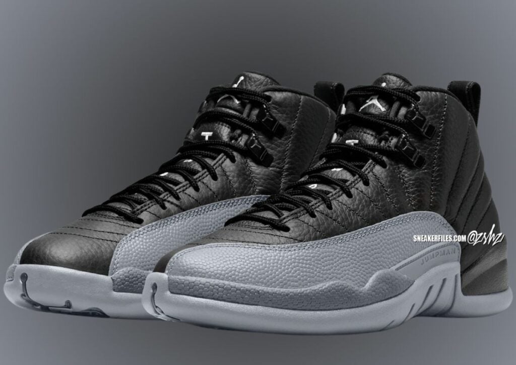 Air Jordan 12 Black Wolf Grey CT8013-019 2024
