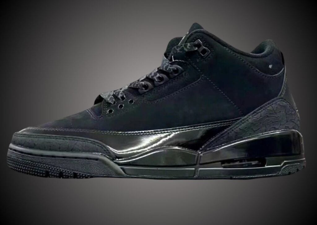 Air Jordan 3 Black Cat 2025 CT8532-001