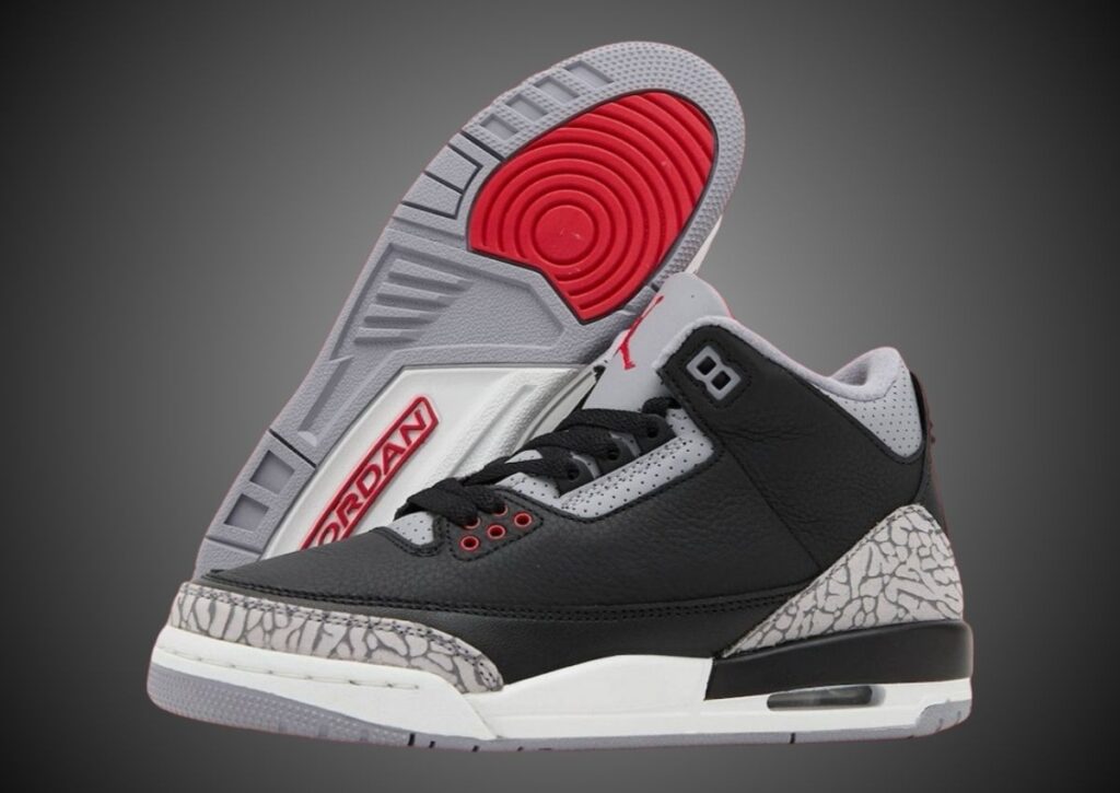 Air Jordan 3 Black Cement 2024 DN3707-010
