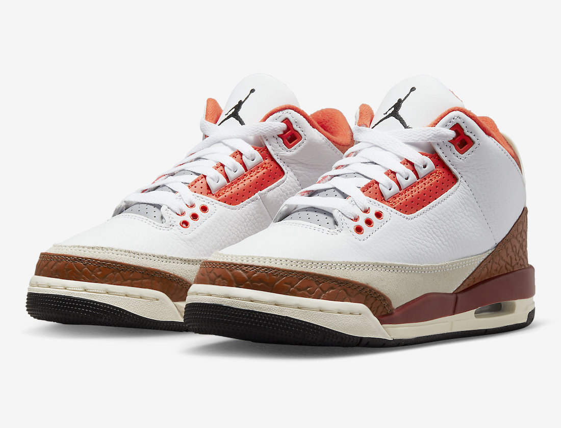 Air Jordan 3 GS ‘Mars Stone’ Official Images