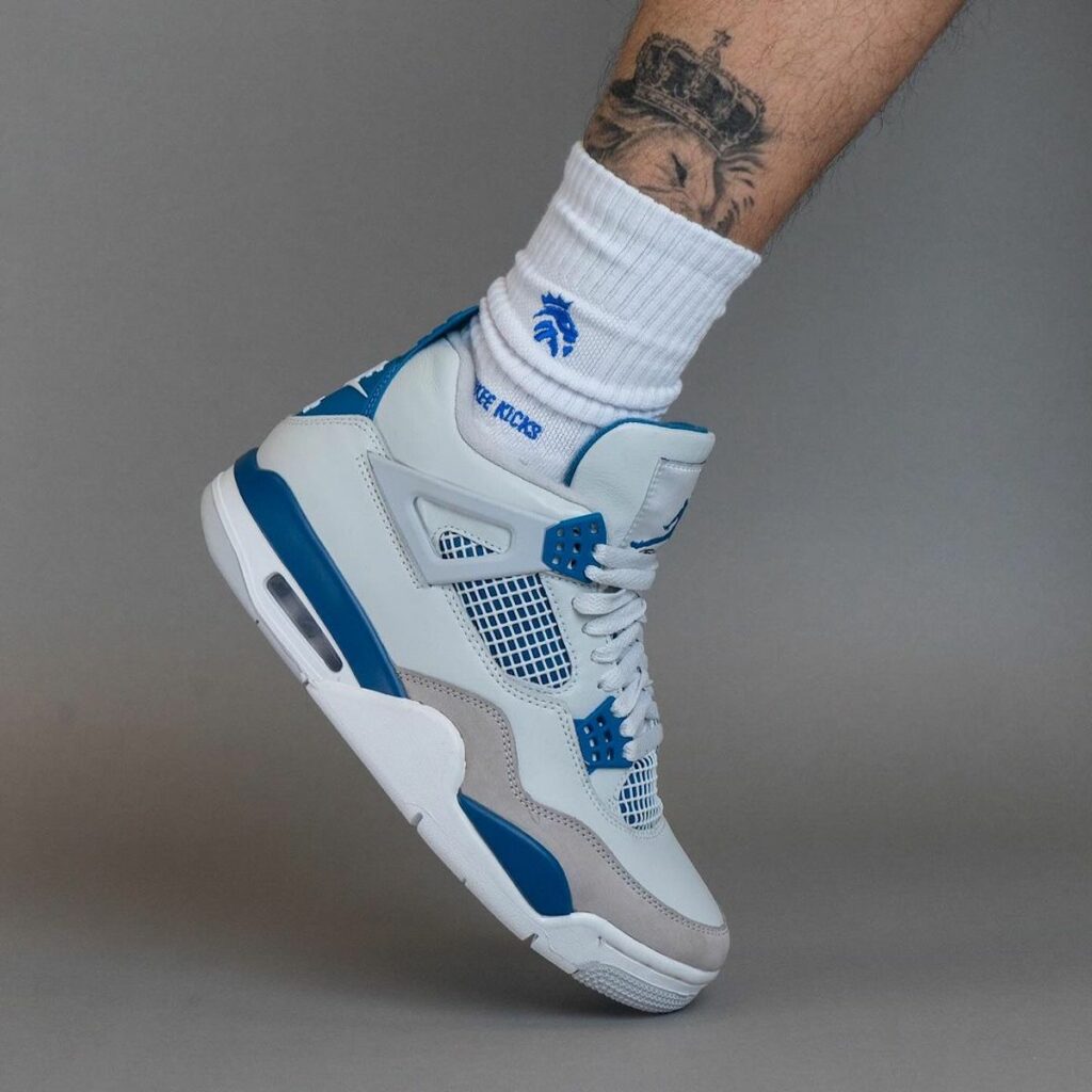 Air Jordan 4 Military Blue 2024 On-Feet FV5029-141