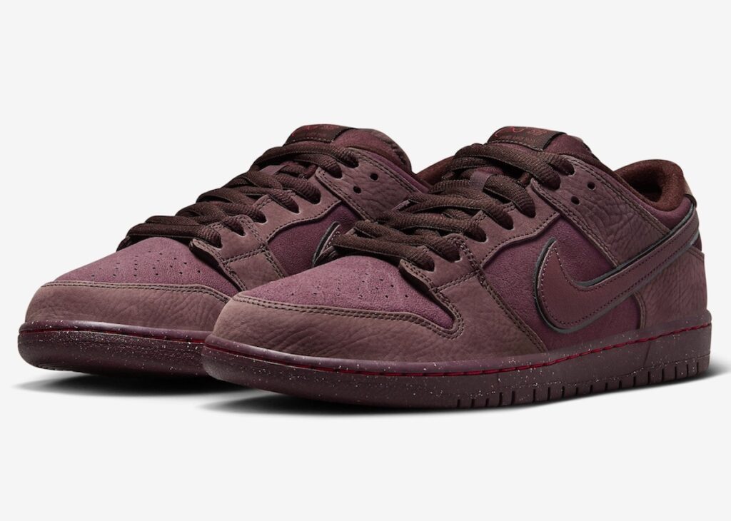 Nike SB Dunk Low City of Love Burgundy Crush FN0619-600